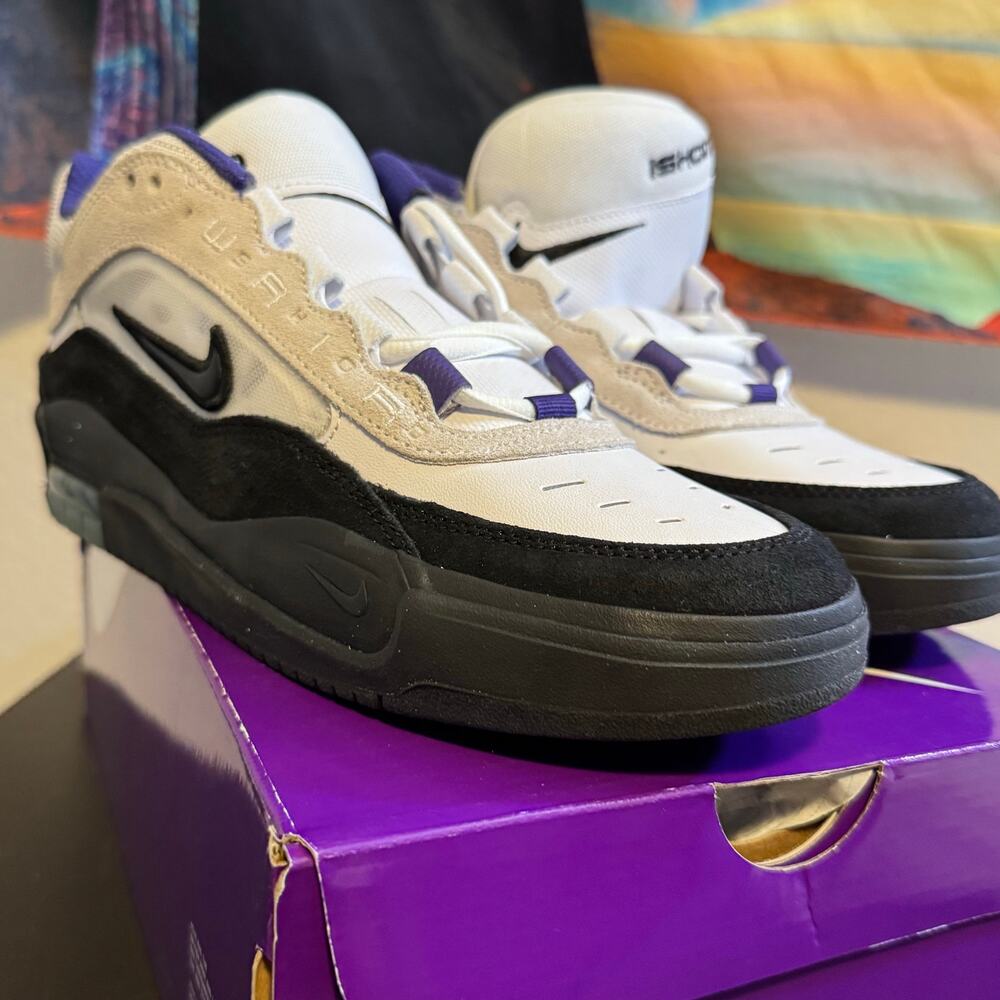 •NEW• Nike SB Air Max Ishod • Size 9.5M/ 11W ‘Court Purple’ • OG BOX